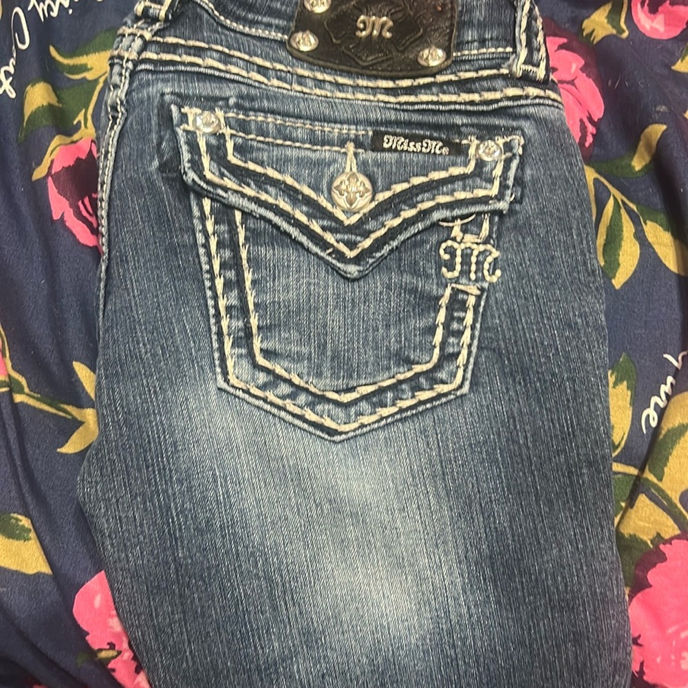 Miss Me Blue Embellished Women's Jeans